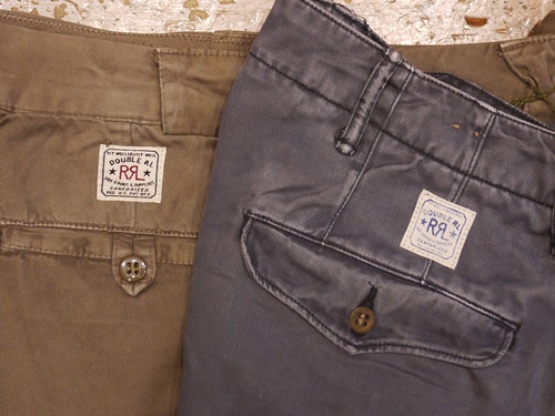 rrl cotton officer's chino